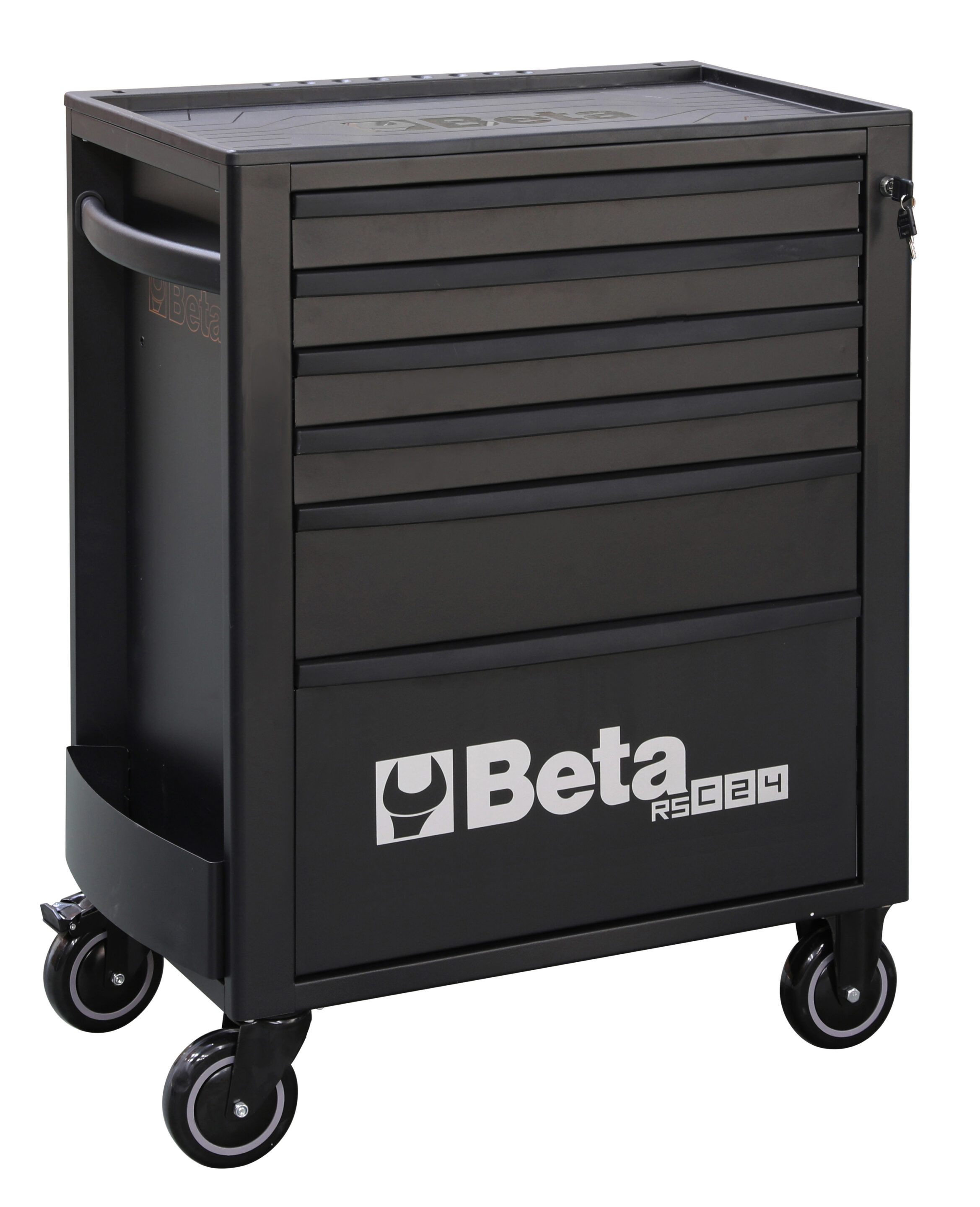 Beta RSC24/6 6 Drawer Mobile Roller Cabinet Black