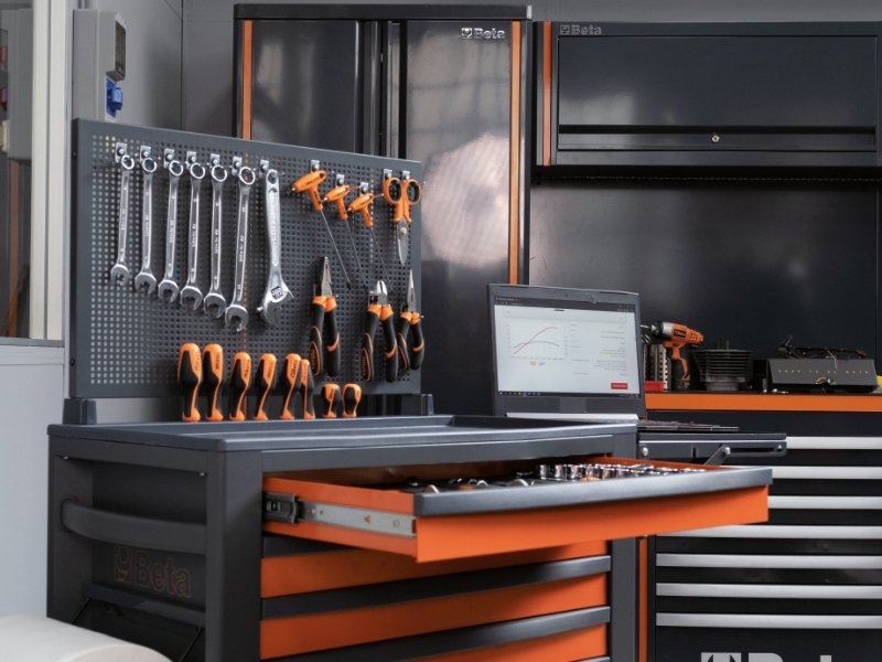 Beta RSC24/6 6 Drawer Mobile Roller Cabinet Grey - Image 10