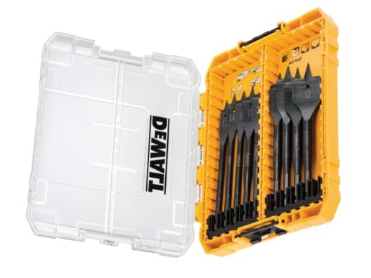 DeWalt DT70751 9 Piece Extreme Impact Rated Flat Wood Drill Bit Set