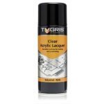 Tygris R242 Clear Acrylic Lacquer Sealing & Protecting Lubricant Spray 400ml Aerosol