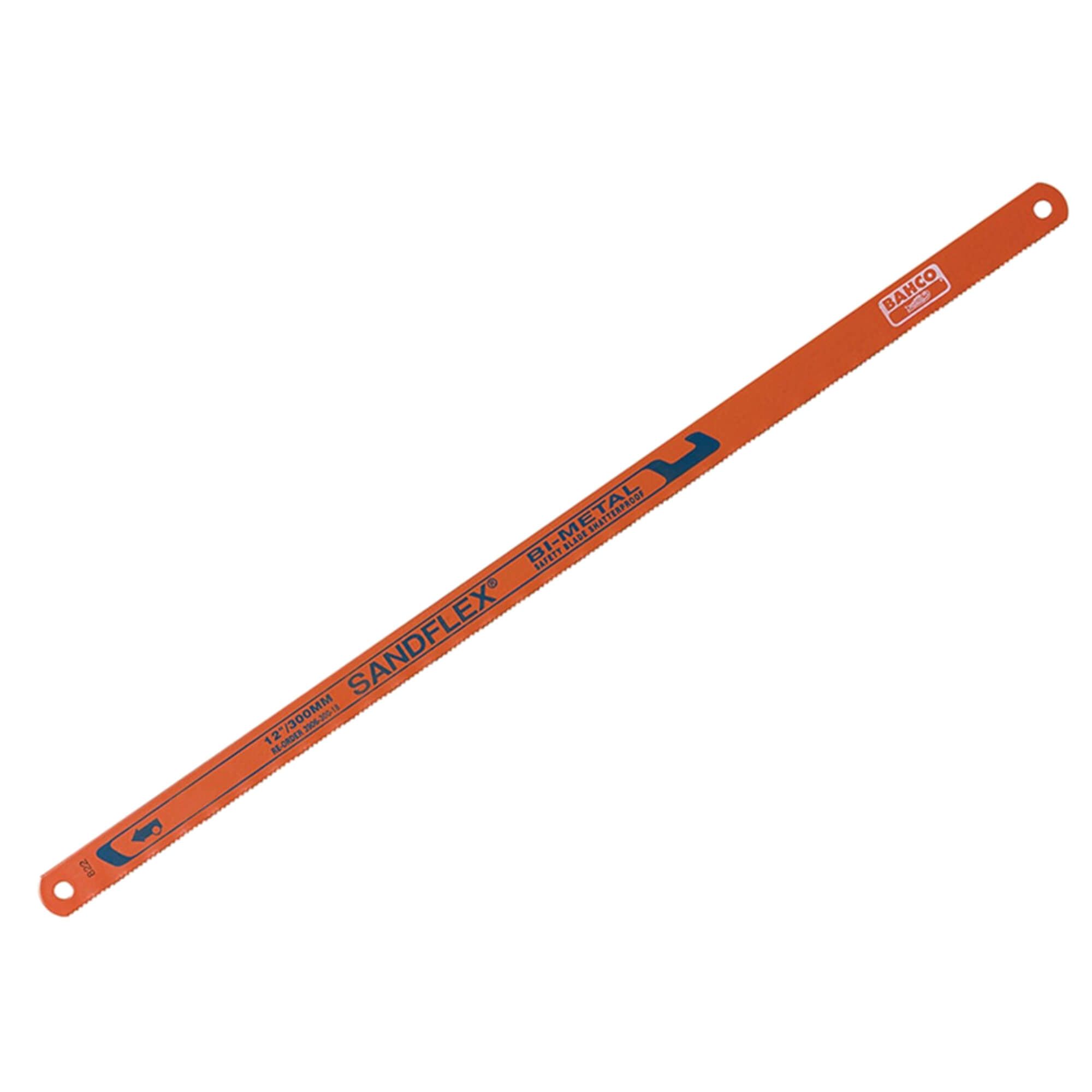 Bahco 3906 Sandflex Bi-Metal Shatterproof Hacksaw Blade 300mm/12" - 32TPI - Single Pack (1 Blade)