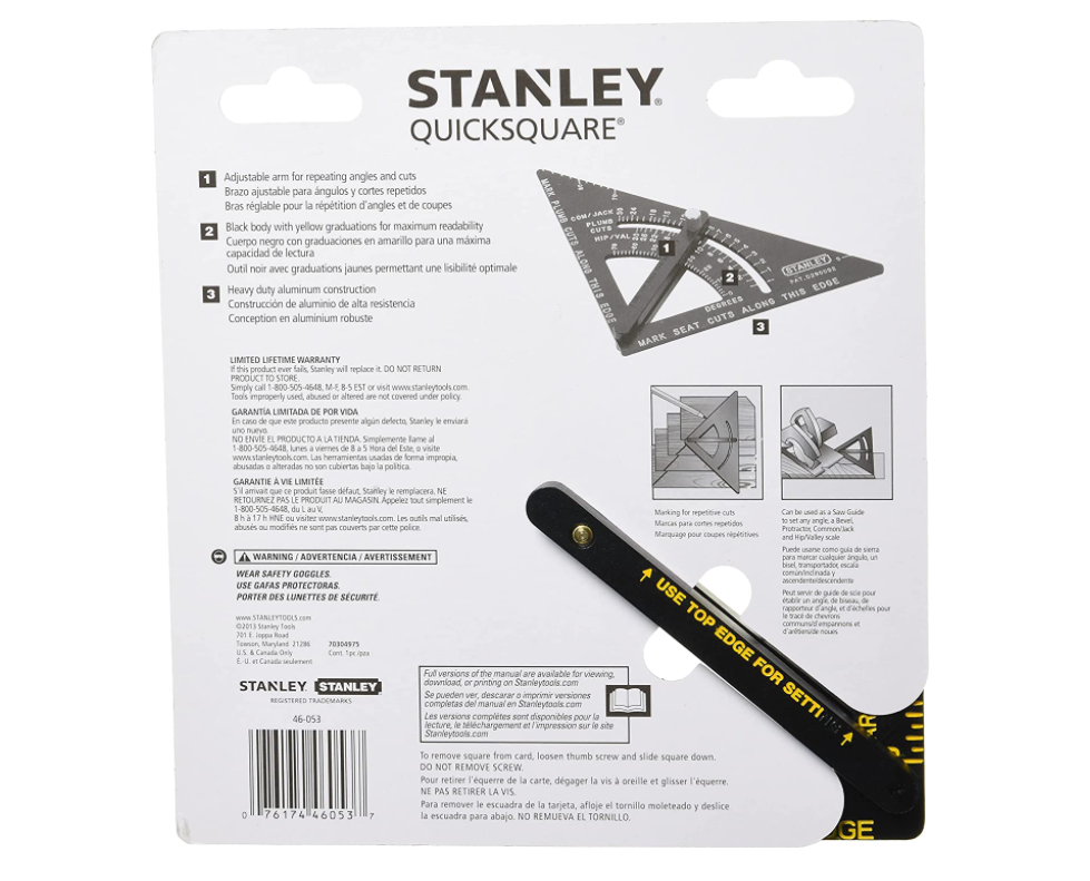 Stanley Tools - 170mm (6.3 / 4in) Adjustable Quick Squad