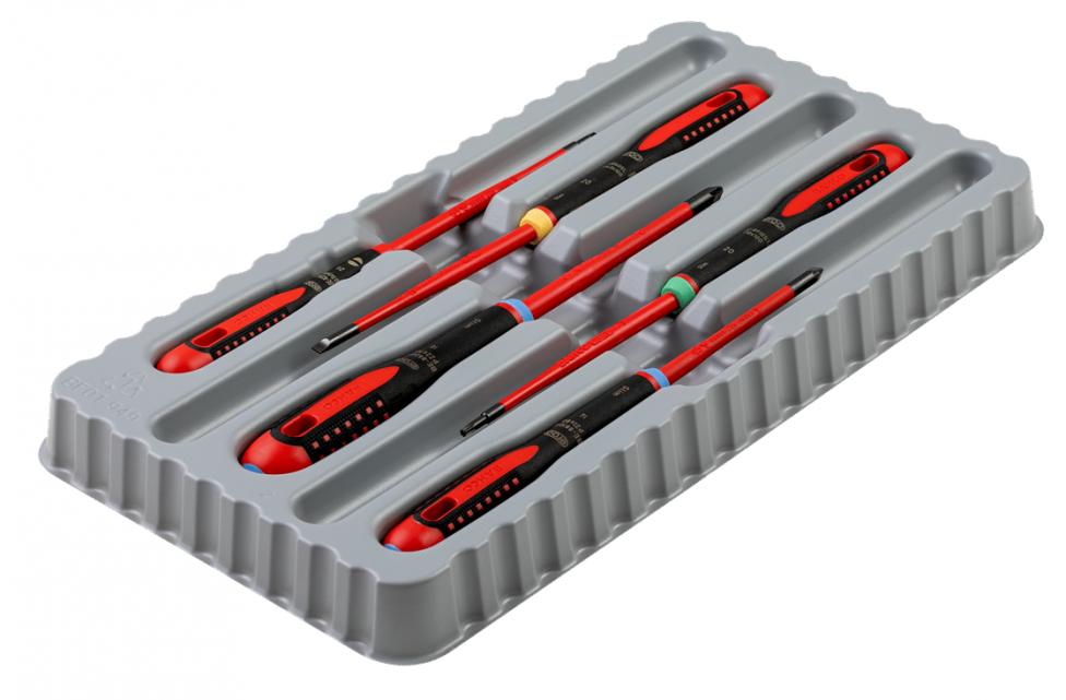 Bahco BE9872SL ERGO 5 Piece VDE Insulated Slimline SL/PZ/TX