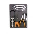 Beta T250 8 Piece Assorted Tool Set in Plastic Module Tray