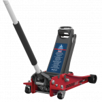 Sealey Tools 3000LE 3 Tonne Low Entry Rocket Lift Trolley Jack - Red