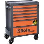 Beta RSC24A/7-O 7 Drawer Mobile Roller Cabinet With Anti-Tilt System - Orange