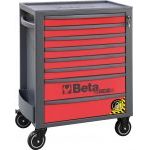 Beta RSC24A/8-R 8 Drawer Mobile Roller Cabinet With Anti-Tilt System - Red