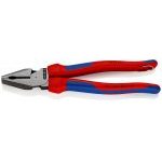 Knipex 02 02 225 T High Leverage Combination Pliers Tethered - 225mm