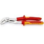 Knipex 87 26 250 T Cobra® VDE Insulated High-Tech Waterpump Pliers Tethered 250mm - 46mm Capacity