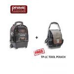 Veto Pro Pac TECH-PAC WHEELER Backpack Rolling Tool Bag + FREE TP-LC Tool Pouch