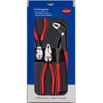 Knipex 00 20 10 3 Piece Combination, Diagonal and Water Pump Plier Set