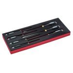 Bahco FF1E1002 Fit&Go 1/3 Foam Inlay 7 Piece Slotted & Phillips Screwdriver Set
