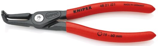 Knipex 48 21 J21 Precision Internal Bent Circlip Plier 19-60mm