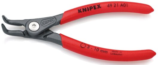 Knipex 49 21 A01 Precision External Bent Nose Circlip Plier 3 - 10mm