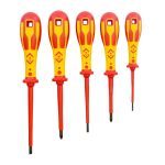 CK T49183D Dextro 5 Piece VDE Insulated Screwdriver Set Slotted/Pozi