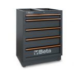 Beta C45PRO M5 5 Drawer Fixed Cabinet For C45PRO Workshop Equipment Combination Range