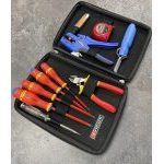 Facom CM.ELEC1 10 Piece Electrical Tool Kit in a Zipped Soft Case
