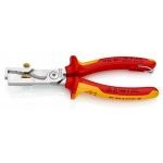 Knipex 13 66 180 T Tethered StriX® VDE Insulation Strippers With Cable Shears