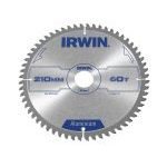 Irwin 1907775 Aluminium Circular Saw Blade 210 x 30mm x 60T