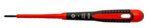 Bahco BE-8800S - ERGO™ VDE Insulated Pozidriv Screwdriver with 3-Component Handle PZ0 x 75 mm