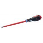 Bahco BE-8810S ERGO™ VDE Insulated Pozi Screwdriver with 3-Component Handle PZ1x80mm