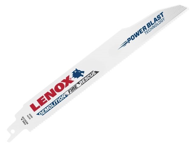 Lenox 20597960R 2 Piece Bi-Metal Demolition Reciprocating Saw Blade 9" / 229mm, 10 TPI