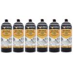 6 x Tygris P301 Professional Satin Black Acrylic Spray Paint 400ml Aerosol (RAL9005) Pack of 6
