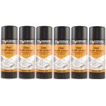 6 x Tygris R242 Clear Acrylic Lacquer Sealing & Protecting Lubricant Spray 400ml Aerosol Pack of 6