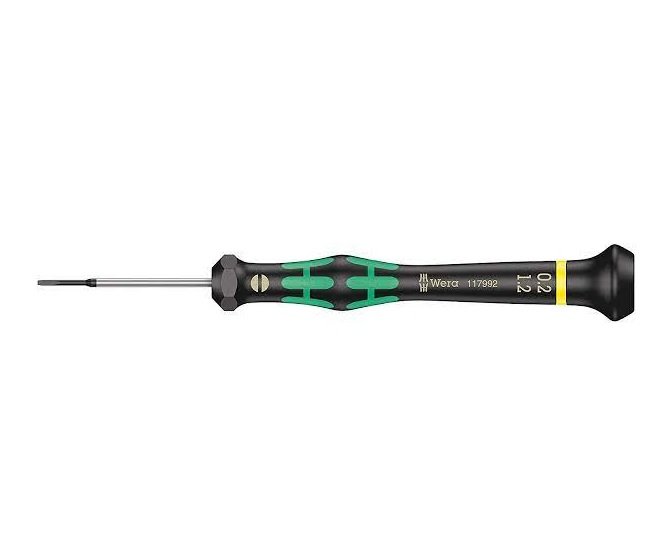 Wera 117992 Kraftform 2035 Micro Slotted Screwdriver 1.2 x 40mm