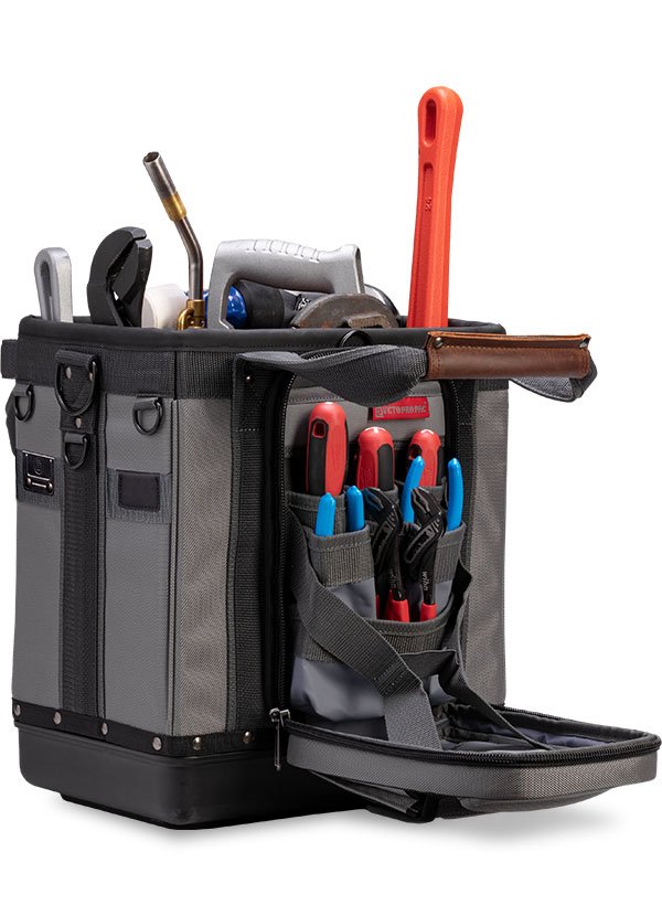 Veto Pro Pac WRENCHERLC Large Open Top Plumbing Tool Bag PrimeTools