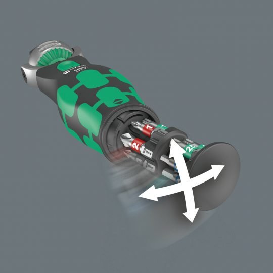 Wera 004281 8009 Zyklop Pocket Set 2 18 Piece 1/4″ Bit & 3/8″ Drive