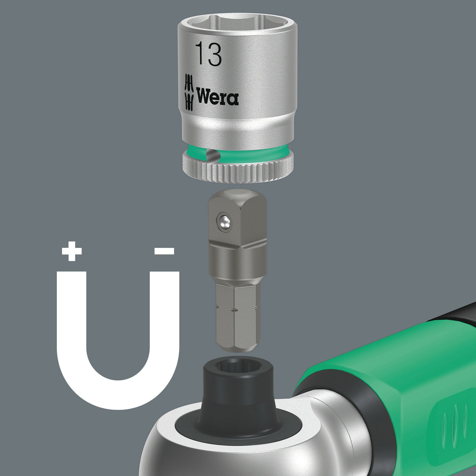 Wera 075832 Safe-Torque A 2 Set 1 Reversible 1/4" Hexagon Drive Bit Holding Torque Wrench Set 2-12Nm - Image 15