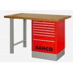 Bahco 1495K8CRDWB15TD Heavy Duty MDF Top Workbench With 8 Drawer Red Cabinet 1500mm Long