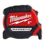 Milwaukee 4932464600 Magnetic Tape Measure 8M