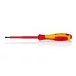 Knipex 98 20 40 1000V VDE Insulated Slotted Screwdriver 4 x 100mm