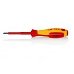 Knipex 98 24 02 VDE Insulated Phillips Screwdriver PH2 x 100mm