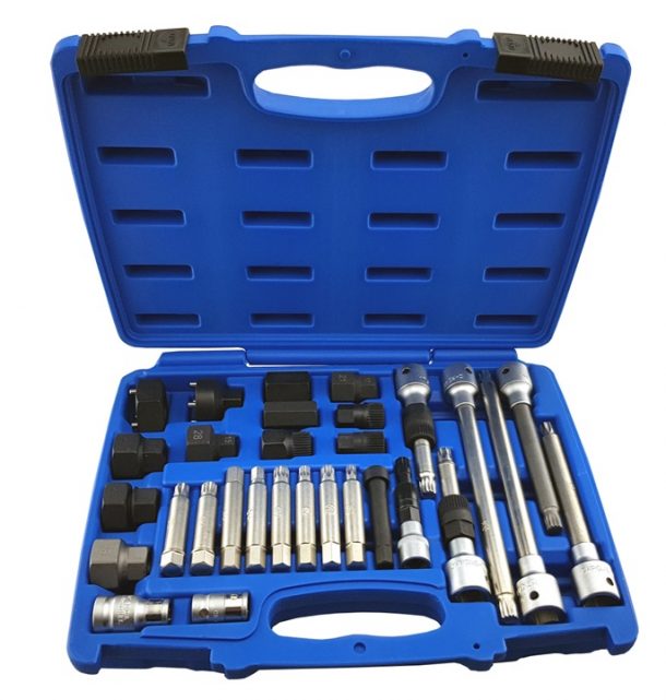 Britool Hallmark HMAS30 30 Piece Alternator Freewheel Pulley Removal