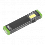 Sealey LED500SB Micro / Mini 3W COB-LED Aluminium Rechargeable Pocket Inspection Torch Light - Magnet & Belt Clip