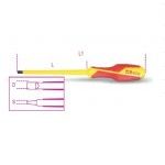Beta 1274MQ VDE Insulated Slotted Screwdriver 10mm x 200mm