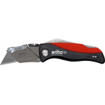 Wiha 45425 Folding Utility Knife With Blade Storage