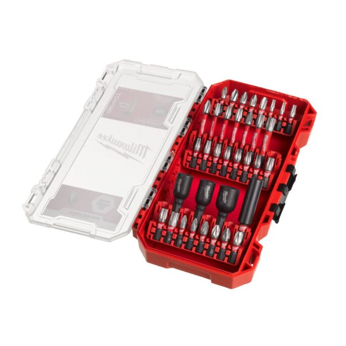 Milwaukee 4932492003 35 Piece Shockwave Impact Duty Screwdriver Bit Set With Case