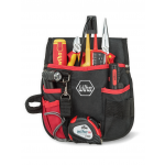 Wiha 45419 14 Piece VDE Insulated Electrician Tool Set In Belt Pouch