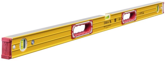 Stabila Type 196-2 Spirit Level 3 Vial Double Plumb 120cm / 48" / 4ft