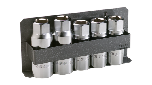 Facom 287B.JS5 1/2" Drive Roller Socket Type Stud Extractors Set M6-M10