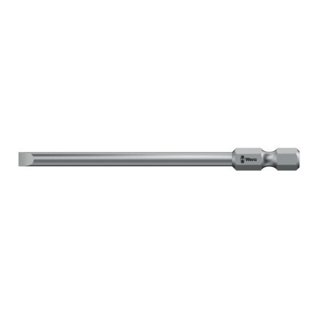 Wera 059490 800/4Z Extra Tough Slotted Screwdriver Bit 1.2 x 6.5 x 89mm