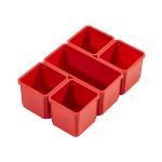 Milwaukee 4932478300 PACKOUT™ Bins For Organiser & Compact Organiser - 5 Pieces