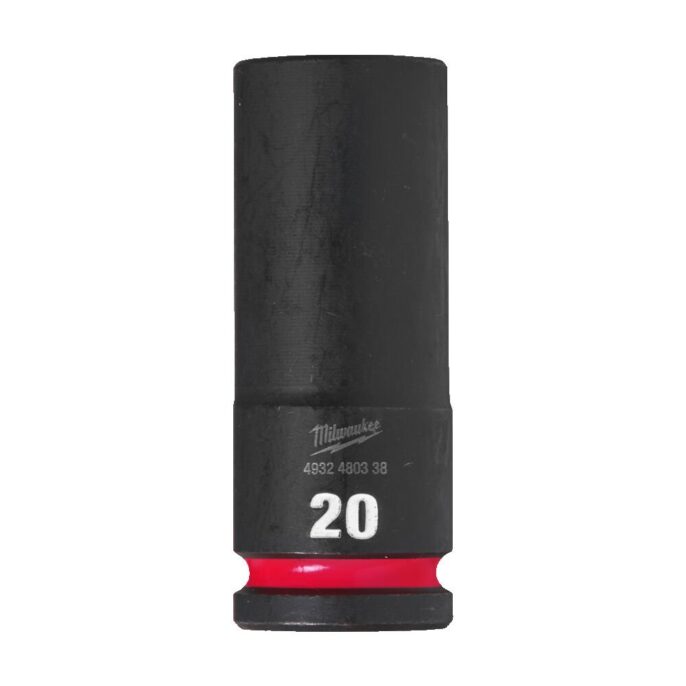 Milwaukee 4932480338 SHOCKWAVE 1/2" Drive Deep Impact socket 20mm