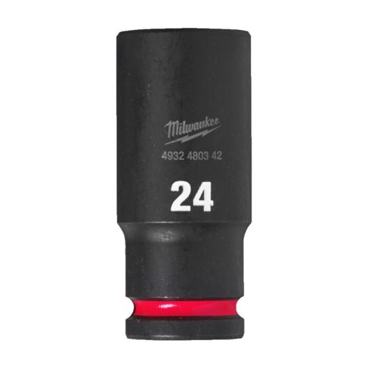 Milwaukee 4932480342 SHOCKWAVE 1/2" Drive Deep Impact socket 24mm