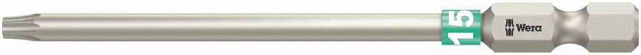 Wera 059569 867/4 Z TORX® BO "Take It Easy” Colour Coded Tamper Torx Screwdriver Bit T15 x 89mm
