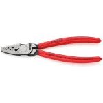 Knipex 97 71 180 Crimping Pliers For Wire Ferrules Plastic Coated 180mm